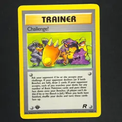Challenge! 74/82 - Team Rocket 1st Edition - Pokemon Card - Image 1