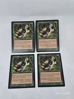 4 x Quirion Ranger Vintage Visions MTG Magic the Gathering Cards, LP/NM - Image 1
