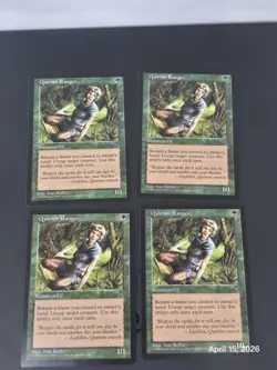 4 x Quirion Ranger Vintage Visions MTG Magic the Gathering Cards, LP/NM - Image 2