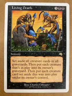 MTG 1x Living Death 38 Battle Royale Box Set Magic the Gathering Card x1 MP - Image 1