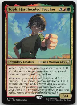 Toph, Hardheaded Teacher Avatar: The Last Airbender 246 NM R - Image 1