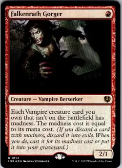 Magic | INR | Falkenrath Gorger | 152 | Foil | NM - Image 1