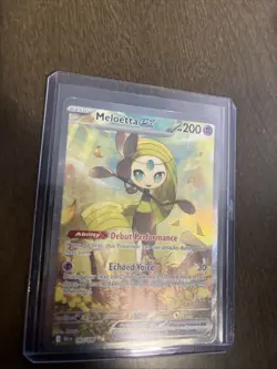 Pokemon TCG Meloetta EX Full Art Black Bolt Card 167/086 Sir - Image 2