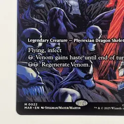 Venom, King in Black Borderless Non-Foil #22 MTG Spider-Man EN NM - Image 4