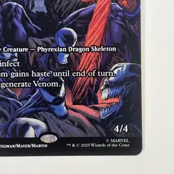 Venom, King in Black Borderless Non-Foil #22 MTG Spider-Man EN NM - Image 5