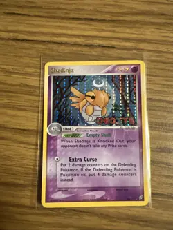 Pokemon Shedinja Reverse Holo EX Deoxys 2005 LP - Image 1