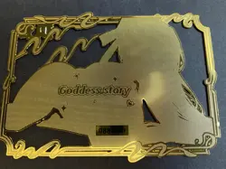 Goddess Story Gold METAL Card - Serial Number #/200! Anime Waifu Akeno DXD - Image 4