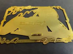 Goddess Story Gold METAL Card - Serial Number #/200! Anime Waifu Akeno DXD - Image 5