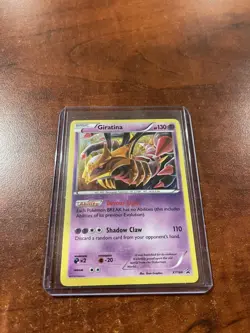 GIRATINA - XY184 Cosmos Holo - Rare Black Star Promo Pokemon Card - LP - Image 1