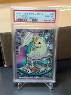 PSA 8 2000 Topps Pokemon TV Animation Series 2 #87 Dewgong - Image 1
