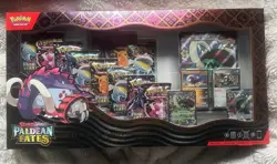 Pokemon Paldean Fates Great Tusk & Iron Treads Premium Collection Sealed - Image 1