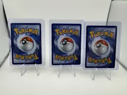 First Partner illustration Set Full Art Holo Piplup Turtwig Chimchar Pokemon NM - Image 2