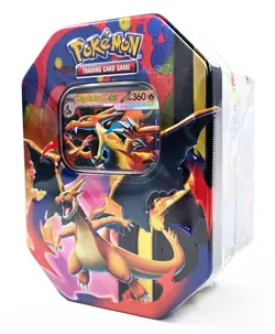 Pokemon TCG MEGA CHARIZARD Y EX TIN NEW SEALED Authentic - Image 1