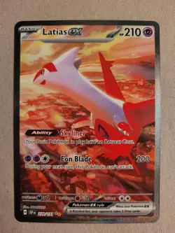 Pokemon TCG Latias EX 239/191 Special Illustration Surging Sparks - Image 1