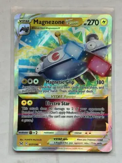 Magnezone VSTAR 057/196 Holo VSTAR Rare Lost Origin Pokemon NM/M - Image 1