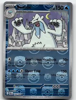 BEARTIC 026/086 (MASTER BALL PATTERN) SV: BLACK BOLT POKEMON NEAR MINT - Image 2