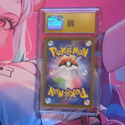 Pokemon Gloom CGC Pristine 10 Sv3 Ruler of the Black Flame AR Holo 109/108 JP - Image 2