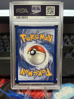 Pokemon Phantasmal Flames En Meowth Illustration Rare PSA 10 - Image 2
