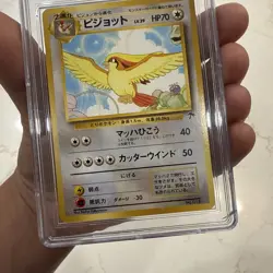 CGC 9.5 GEM MINT Pidgeot 2001 Southern Islands 2/18 Pokemon Card psa - Cracked** - Image 5