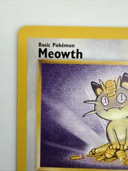 Pokemon TCG - MEOWTH - 1ST EDITION - 56/64 - WOTC - JUNGLE (1999) - LP - Image 2
