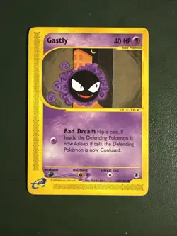 Pokemon - Gastly - Expedition Base Set 109/165 - Common - LP - Image 1