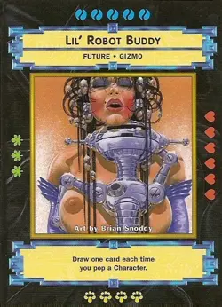 "Lil' Robot Buddy" - Xxxenophile CCG Card - Single - Image 1