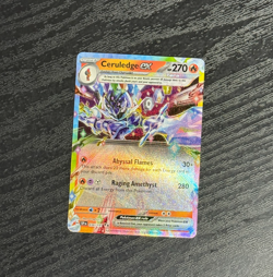 Ceruledge ex Double Rare 036/191 Sv08: Surging Sparks Holo POKEMON NEAR MINT - Image 1