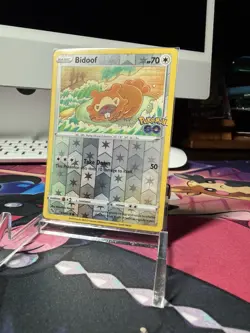 Pokemon TCG Pokemon GO Bidoof (Peelable Ditto) #059/078 SHIPS FAST! - Image 1