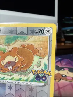 Pokemon TCG Pokemon GO Bidoof (Peelable Ditto) #059/078 SHIPS FAST! - Image 4