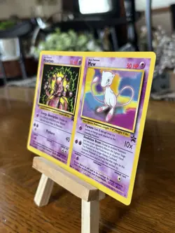 Pokemon 2000 Mew Mewtwo Black Star Promo Vintage - Image 2