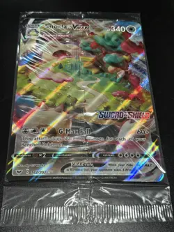 Pokemon Sealed Jumbo Snorlax VMAX 142/202 2020 Sword & Shield Promo Oversized - Image 1