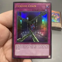 Fiendish Chain LCKC-EN095 Unlimited Ultra Rare Near Mint +Bonus FREE SHIPPING! - Image 1