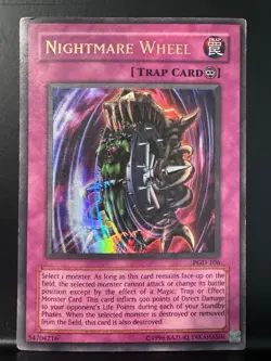 Yu-Gi-Oh! YuGiOh Nightmare Wheel PGD-106 Unlimited Ultra Rare MP/HP - Image 1