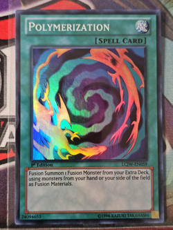 Yu-Gi-Oh! TCG Polymerization LCJW-EN059 1st Edition Super Rare - Image 1