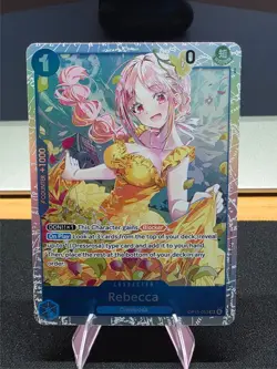 One piece Rebecca OP15-053 SR Adventure on Kami's Island Foil - Image 1
