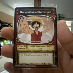 2005 One Piece The Quest Begins! - Recognition of The Target! - One Piece CCG - Image 1