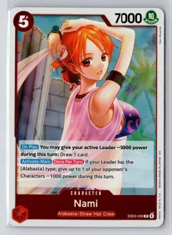Extra Booster: One Piece Heroines Edition #EB03-006 Nami (006) - Image 1