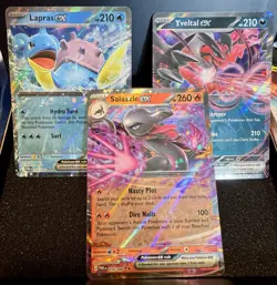 Perfect Order EX Lot 3 Cards Lapras Yveltal Salazzle NM - Image 1