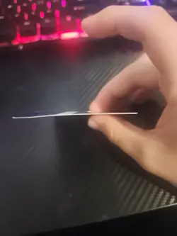 Japanese Lugia Holo Neo Genesis No.249 Pokemon Card - Damaged Hole - READ - Image 2