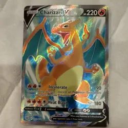 Pokemon TCG Charizard V Holo V Rule Basic English Card 1 - Image 3