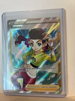 Dancer - 259/264 - Pokemon Fusion Strike Sword & Shield Full Art Rare Card NM - Image 2