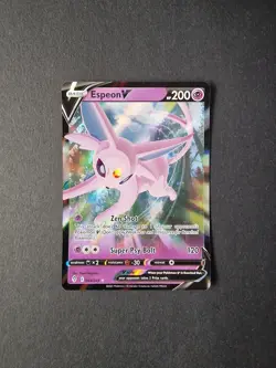 064/203 Espeon V Evolving Skies Sword & Shield Pokemon Trading Card Game TCG - Image 1