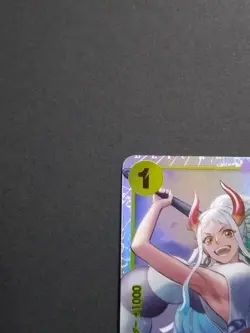 ONE PIECE Card Game Yamato ST28-005 SR Parallel Foil Character Yellow JP - Image 2