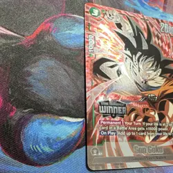 Dragon Ball Super Son Goku FB05-053 Store Tournament Winner SR*Foil Promo Card - Image 2