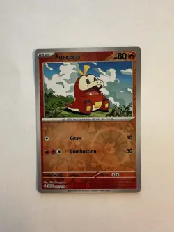 Fuecoco, Quaxly, Sprigatito Pokemon TCG Lot 3 Common Reverse Holo Cards English - Image 2