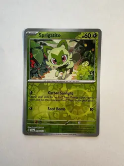 Fuecoco, Quaxly, Sprigatito Pokemon TCG Lot 3 Common Reverse Holo Cards English - Image 4