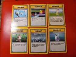 Collection Of 6 1st Edition Trainer Cards Excellent Condition. Fast Shipped. - Image 1