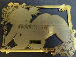 Goddess Story Gold METAL Card - Serial Number #/200! Anime Waifu Misty Bikini - Image 1