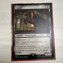 Magic: The Gathering Nazgul Creature Uncommon Black 338 LTR 2023 Wizards - Image 1