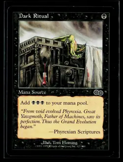 Urza's Saga #127 Dark Ritual - Image 1